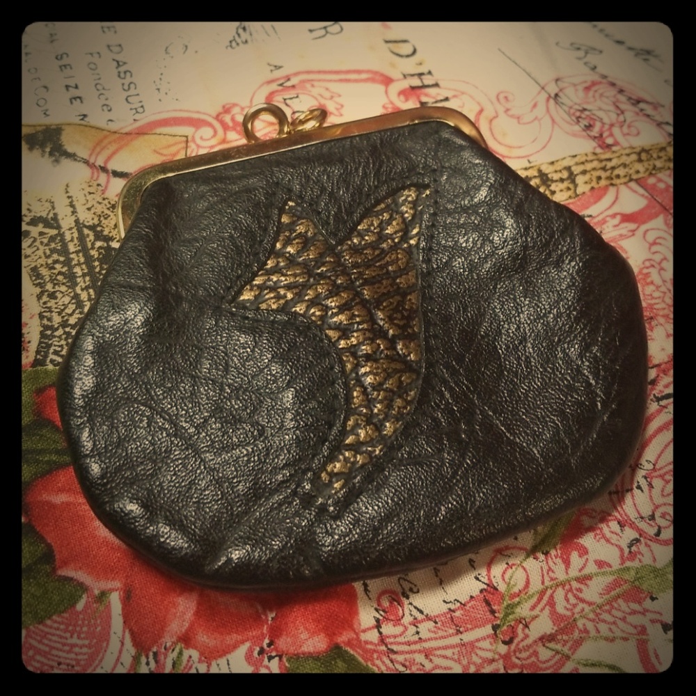 Vintage Leather Coin Purse